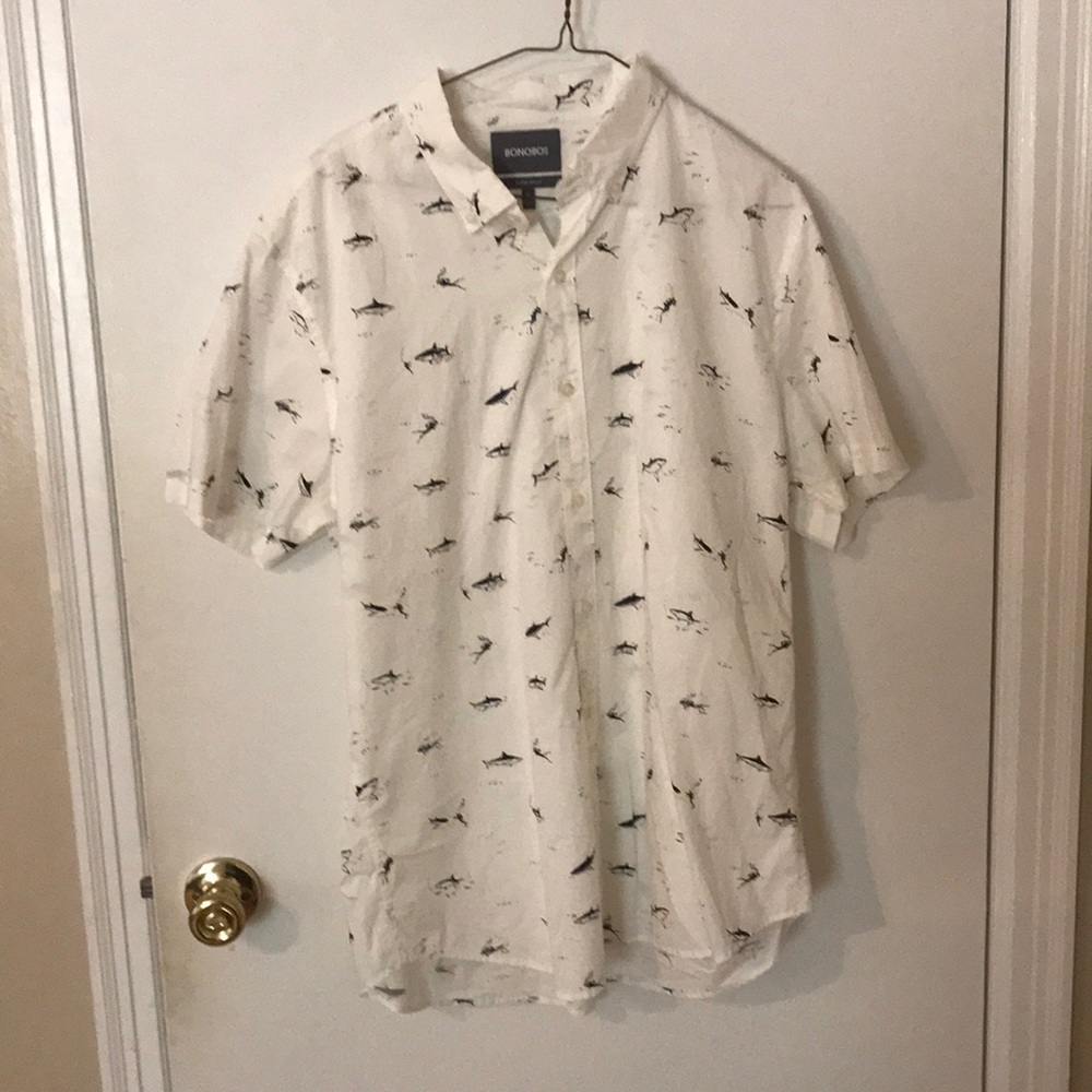 Bonobos white shark button down